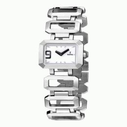 Orologio donna Festina quadrato white Cream F16306/1