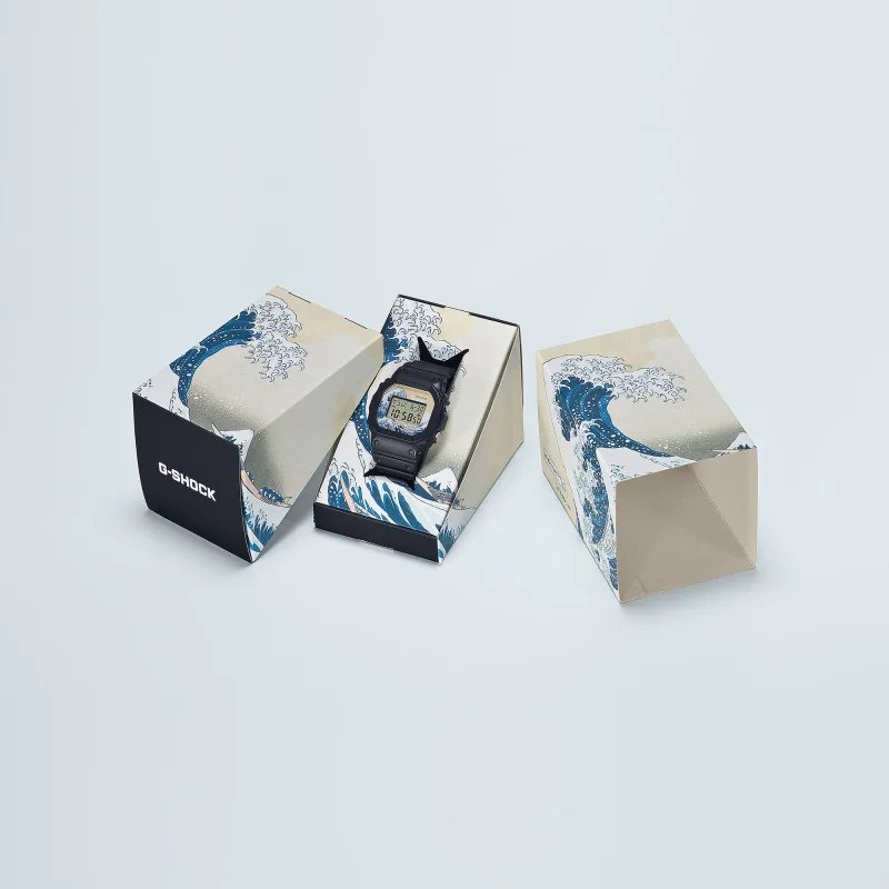 Orologi Casio G-shock La grande onda di Kanagawa DW-5600KHK25-1