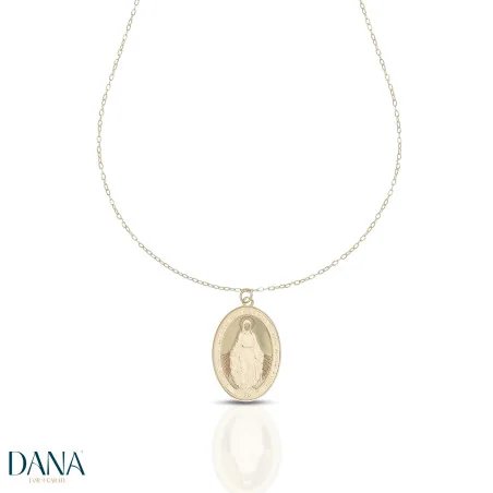 Collane Dana Gratia con Madonna Miracolosa CLDSE12OGL42E3