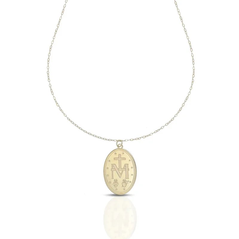 Collane Dana Gratia con Madonna Miracolosa CLDSE12OGL42E3