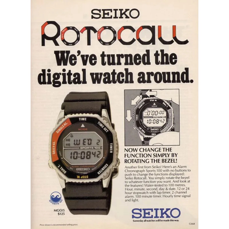 Seiko Rotocall SMGG19 - orola