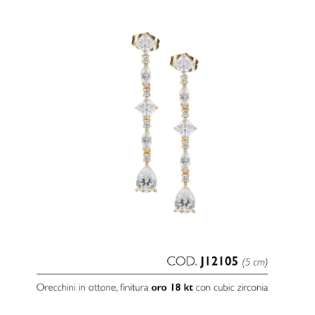 Orecchini Sovrani Sharlin J12105