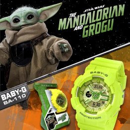 Orologio Casio G-shock Baby-G Star Wars BA-110YK-3AER-MAN