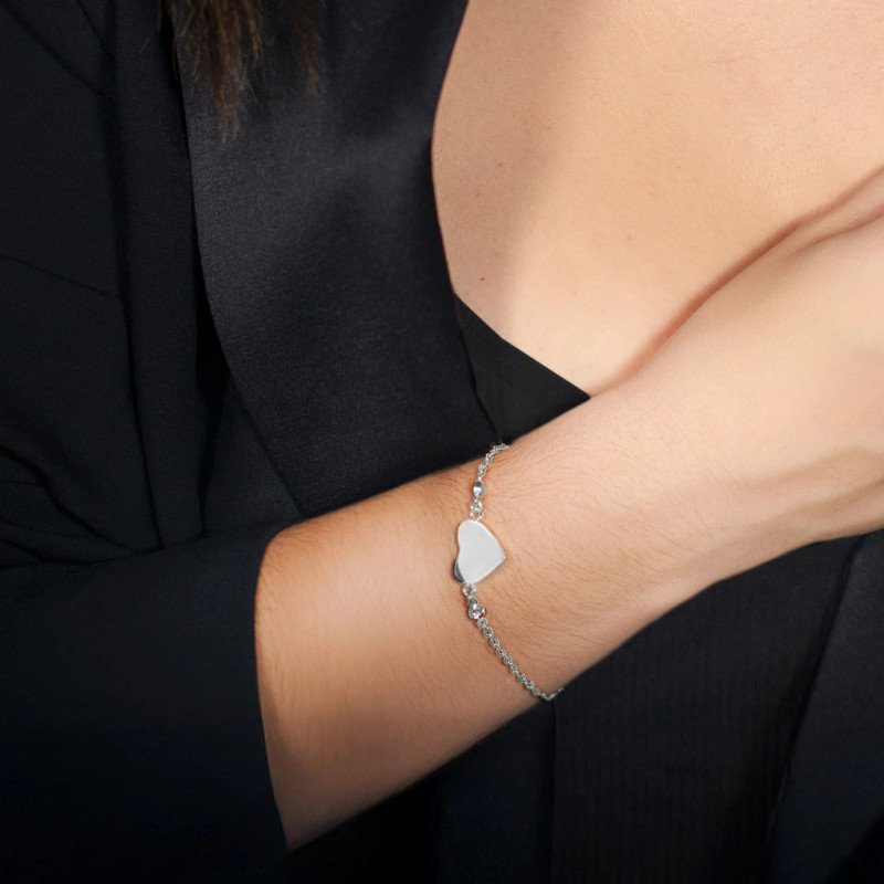 Bracciale Lotus Style Catena cuore LS2558-2/1