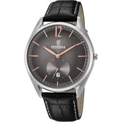 Orologio Festina retrograde quadrante scuro indici