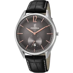 Orologio Festina retrograde quadrante scuro indici