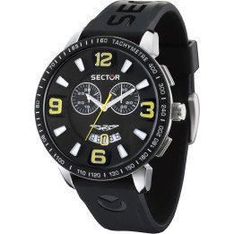 Orologio Sector Marine chrono Nero e Giallo R3271619002