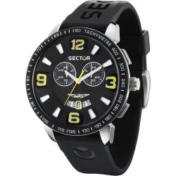 Orologio Sector Marine chrono Nero e Giallo R3271619002