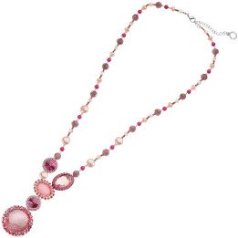 Collana ottaviani con cristalli 500200C