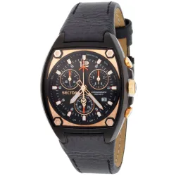 Orologio Sector cronografo 50 Nero e oro r3251992227