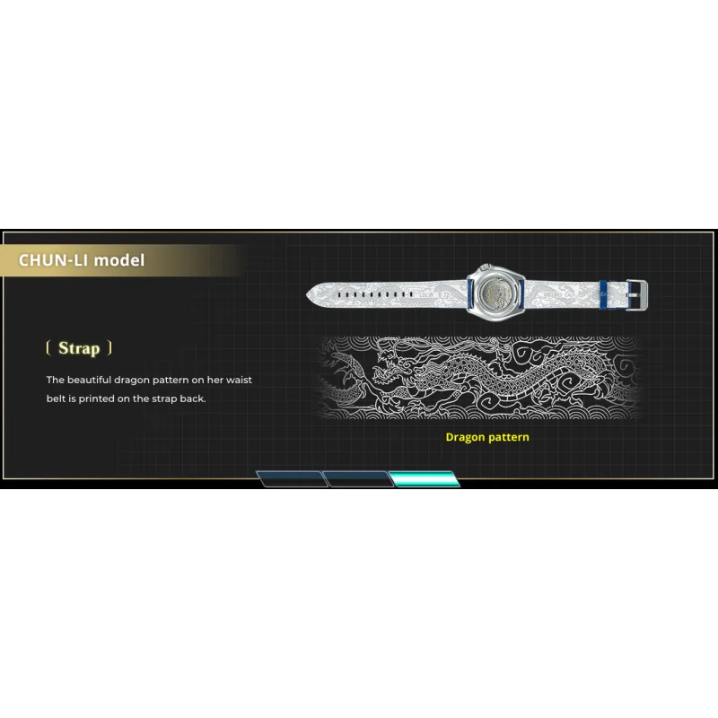 Orologi Seiko 5 Sport Street Fighter CHUN-LI SRPF17K1