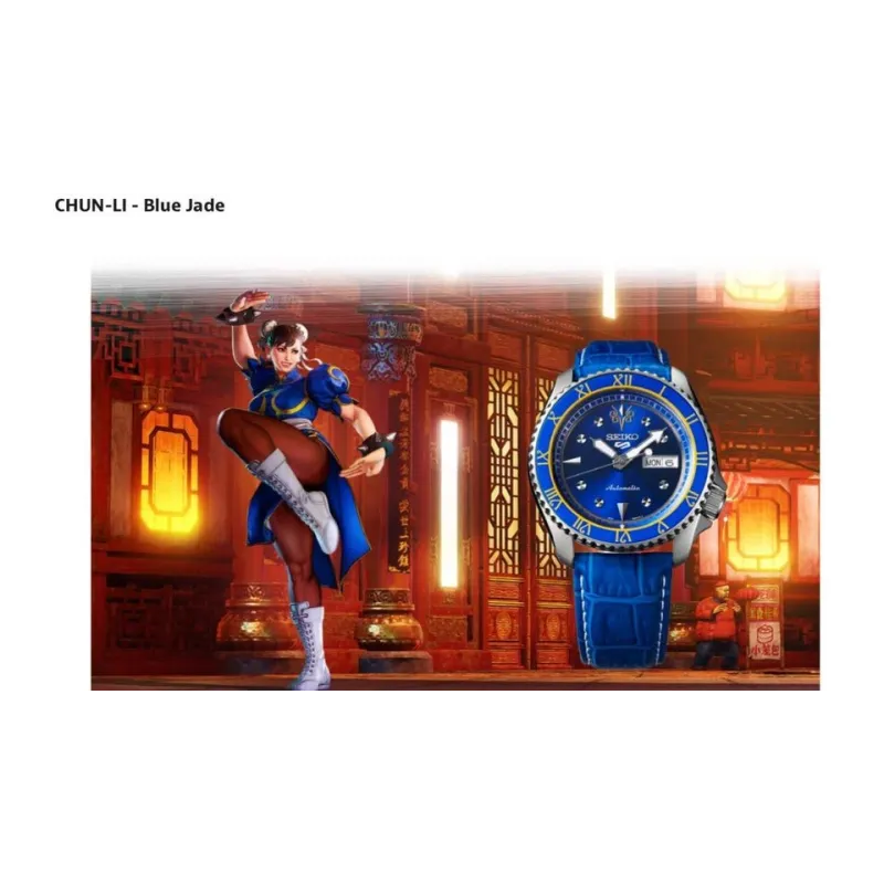 Seiko 5 Sport Street Fighter CHUN-LI SRPF17K1 - orola