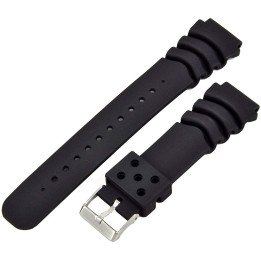 Ricambi Cinturino diver Nero 24mm cor24mm