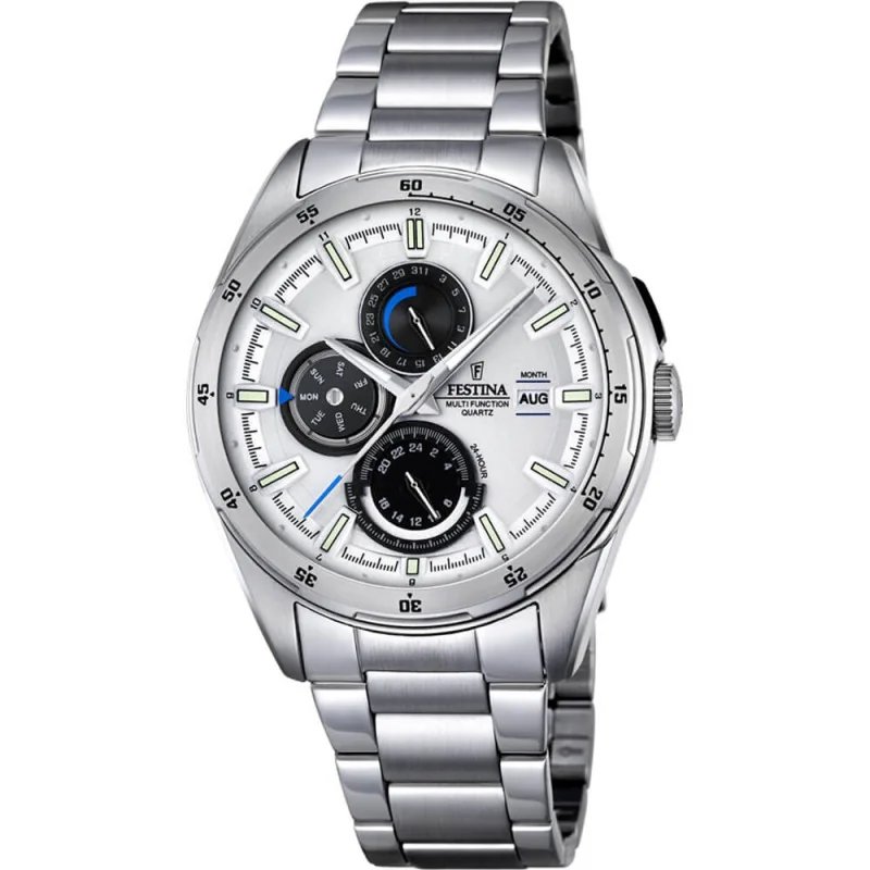 Orologio Festina sport multifunzione chiaro F16876/1